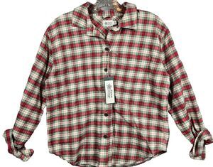 New Alpine Design Women's SMALL button up Flannel 00151